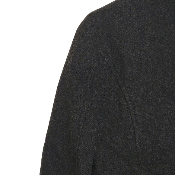 J Crew Stadium Cloth by Nello Gori Peacoat Double Breasted Wool Gray Size 4 - Picture 13 of 16